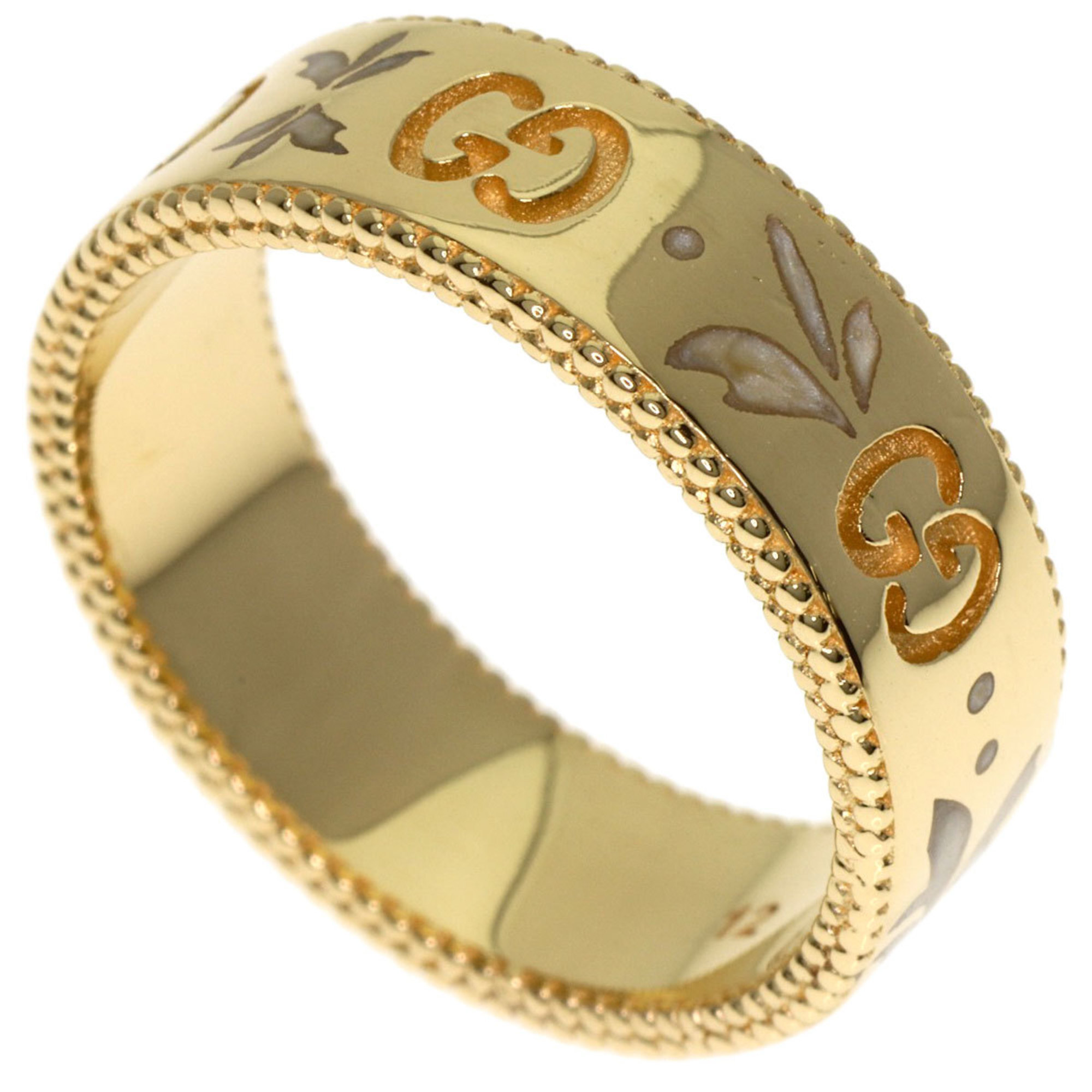 Gucci Icon Bloom Ring 18k Yellow Gold Womens Gucci Gucci Icon Bloom Ring 18k Yellow Gold Womens Gucci
